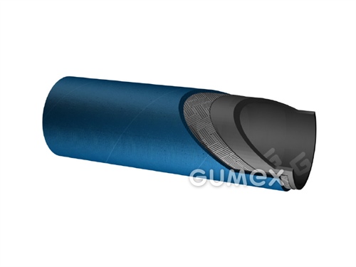 ALFAJET 210 1SN, 10/15,6mm, 210bar, SBR/SBR, Stahlsaite, -40°C/+155°C, blau, 